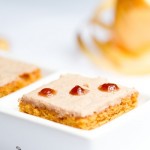 Canapés de pain d'épices au foie gras